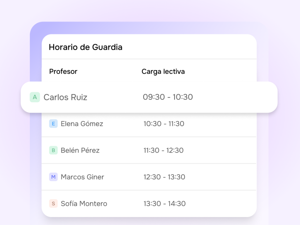 Programación de notificaciones