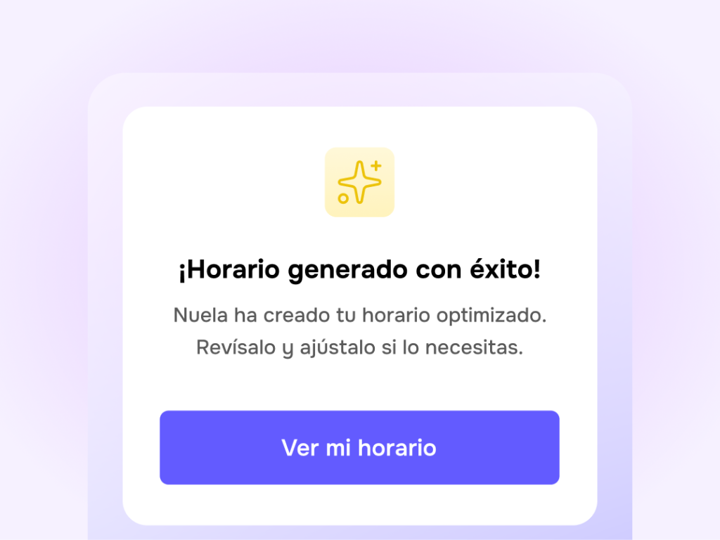 Restricciones respetadas
