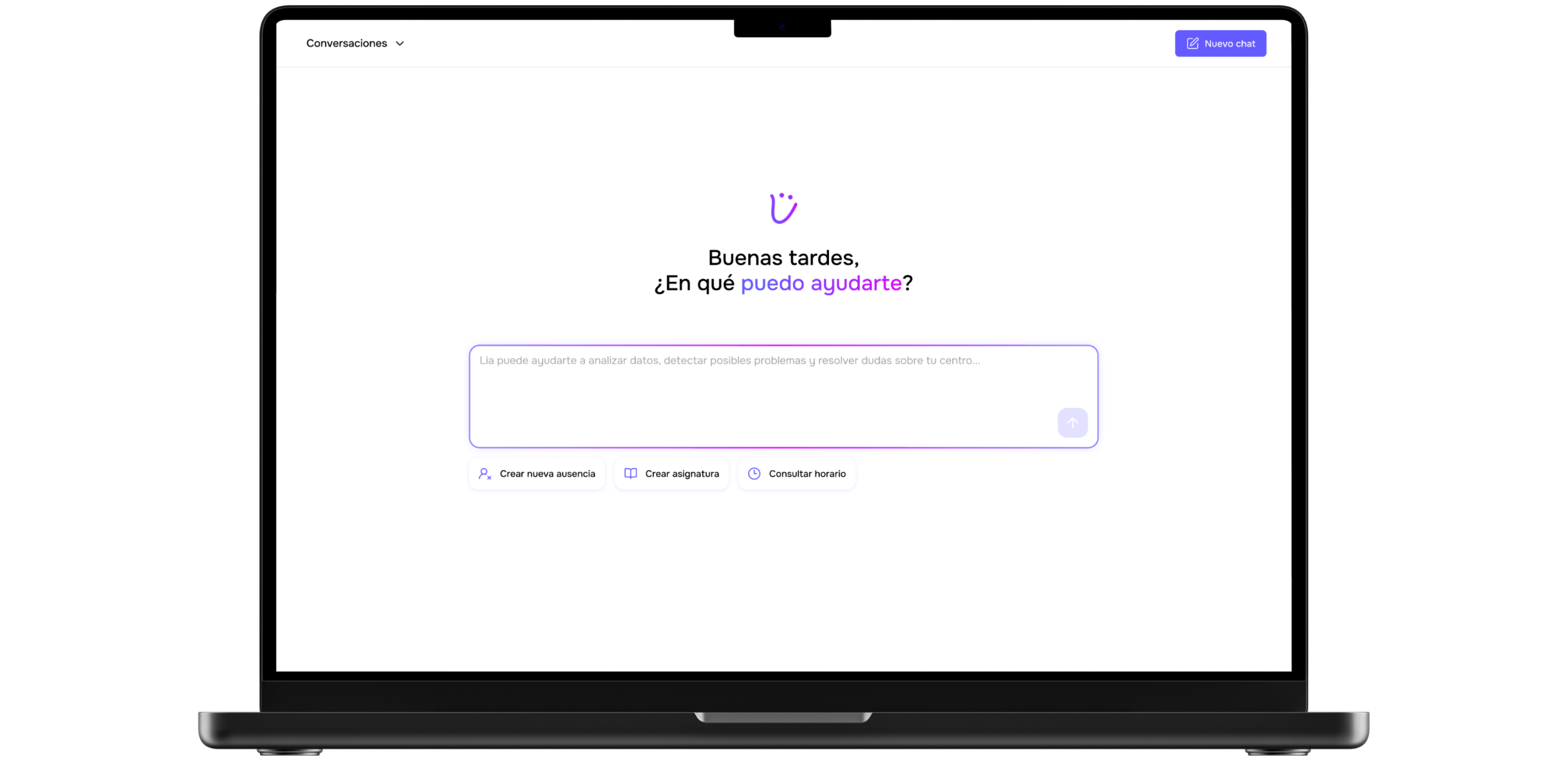 Mia AI Interface